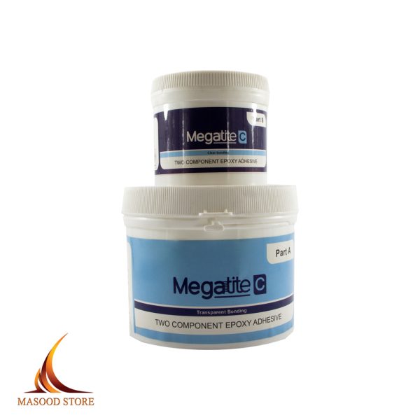 چسب اپوکسی دو جزئی شفاف Megatite C