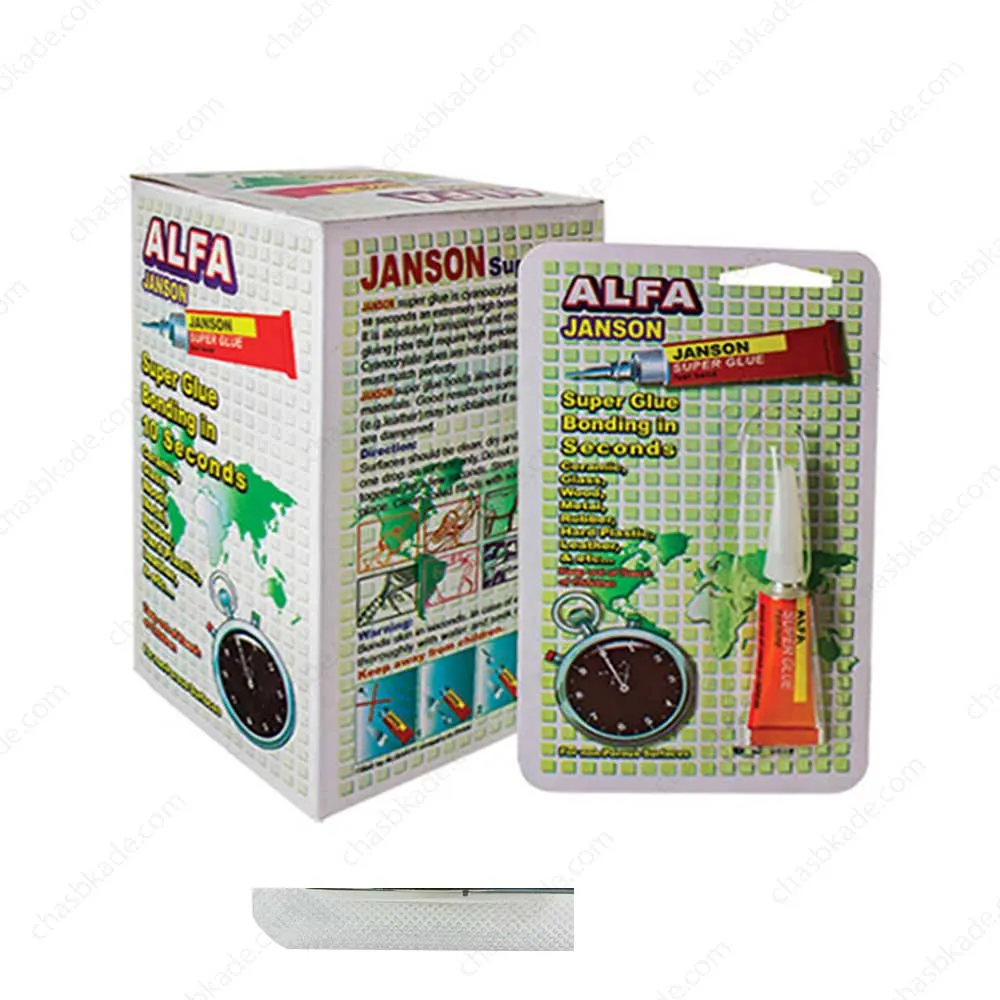 چسب-قطره-ای-سه-گرمی-الفا-چانسون چسب قطره ای ALFA