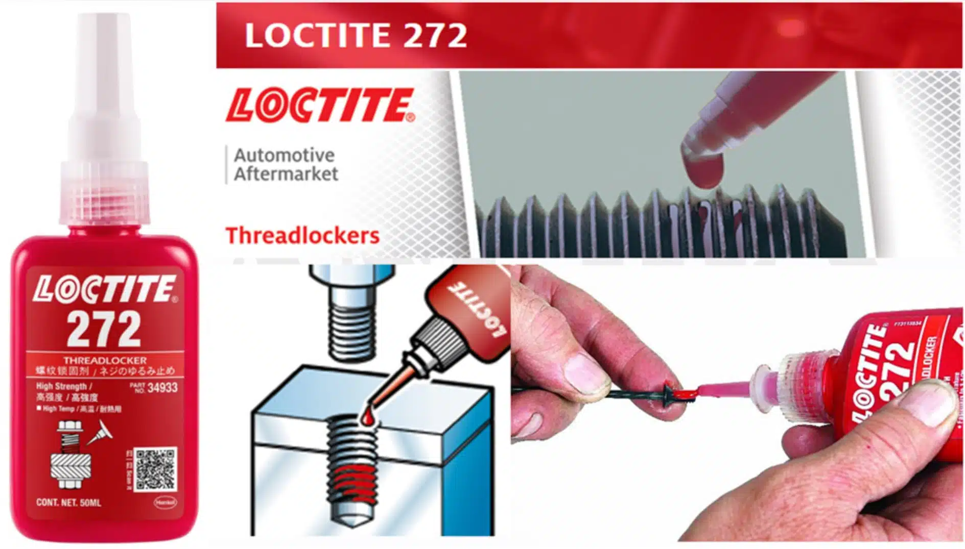 چسب رزوه 272 لاکتایت